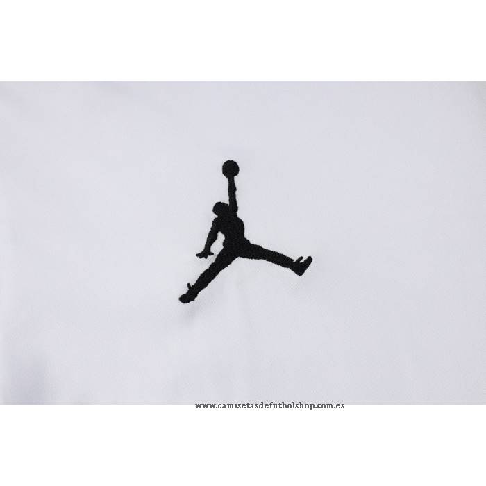 Chandal del Paris Saint-Germain Jordan 24-25 Manga Corta Blanco - Pantalon Corto